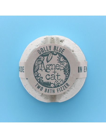 Agnes + Cat – Bombe de bain effervescente «Dolly bleu»