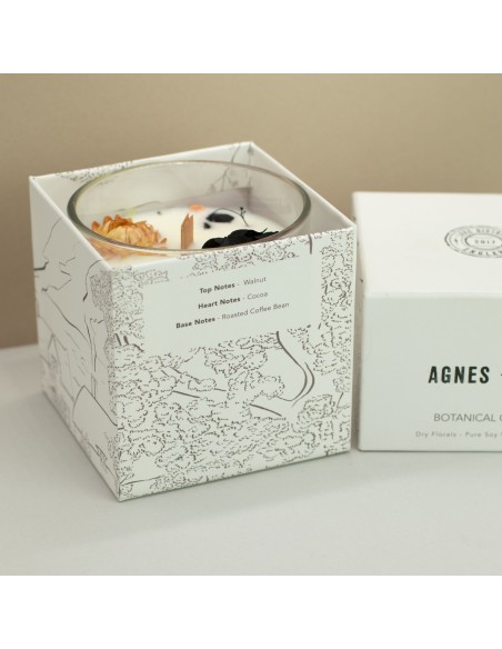 Agnes + Cat – Bougie botanique soja «Lakeland Mocha»