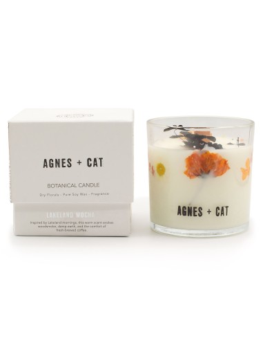 Agnes + Cat – Bougie botanique soja «Lakeland Mocha»