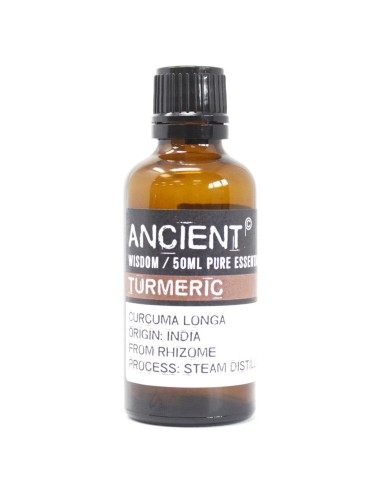 Huile essentielle de curcuma – Chaleur aromatique zen