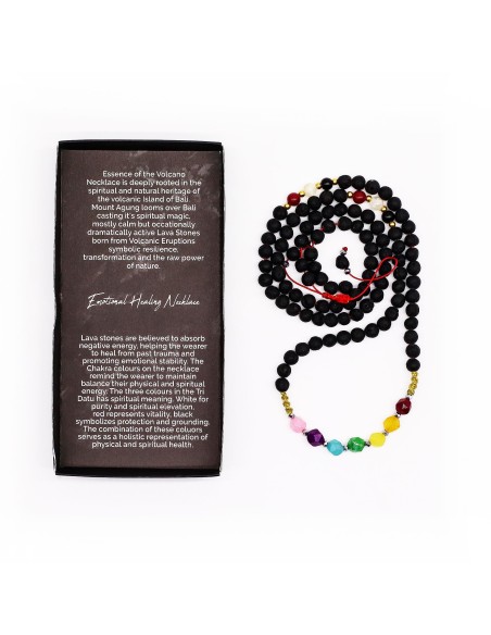 Collier Essence du Volcan – Sanation émotionnelle