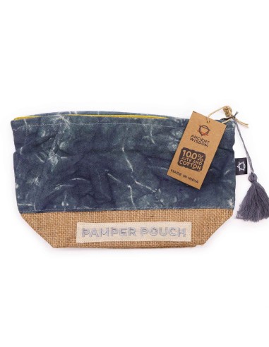 Trousse de toilette stonewashed – Charbon