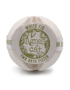 Agnes + Cat – Bombe de bain effervescente «Figue blanche»