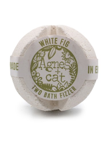 Agnes + Cat – Bombe de bain effervescente «Figue blanche»