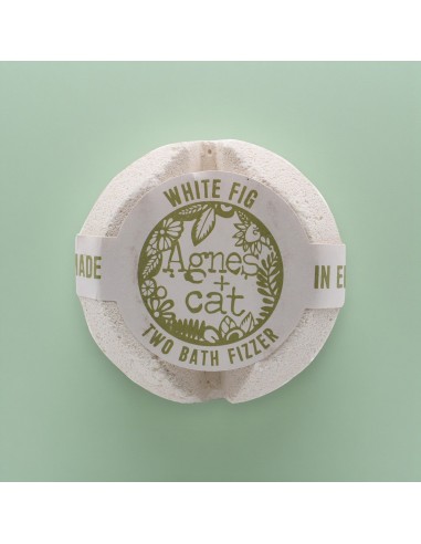 Agnes + Cat – Bombe de bain effervescente «Figue blanche»