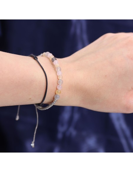 Bougie zodiac en cristal & bracelet – Gémeaux