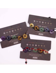 Bracelet chakras cercle large – Équilibre énergétique