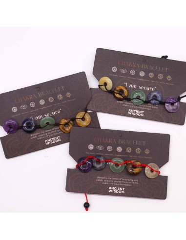 Bracelet chakras cercle large – Équilibre énergétique
