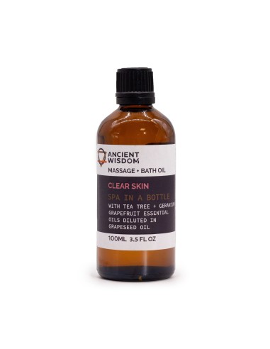 Huile de massage peau nette – Pureté zen