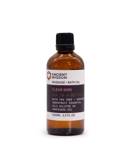 Huile de massage peau nette – Pureté zen