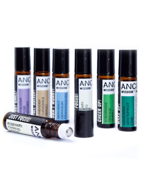 Roll-on d’huiles essentielles – Concentration zen aura