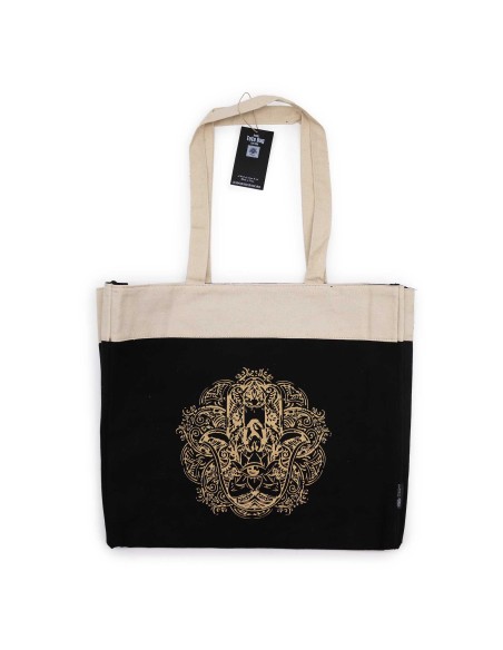 Sac tote extra?grand stonewashed – Main de Fatima «?Liberté?»