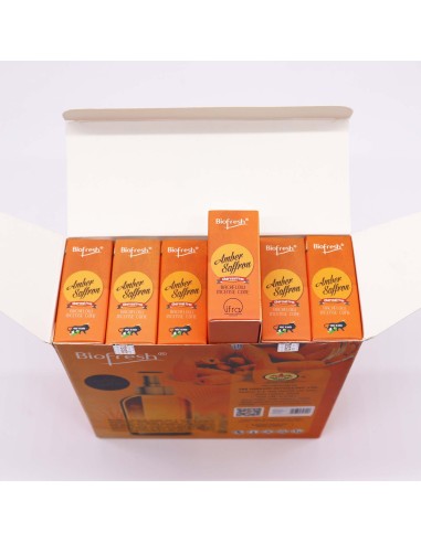 Cônes Biofresh Backflow (40 cônes) - Safran Ambre