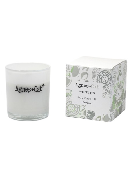 Bougie votive parfumée – Figue blanche zen