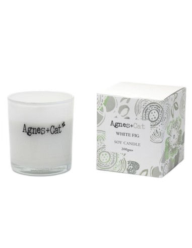 Bougie votive parfumée – Figue blanche zen