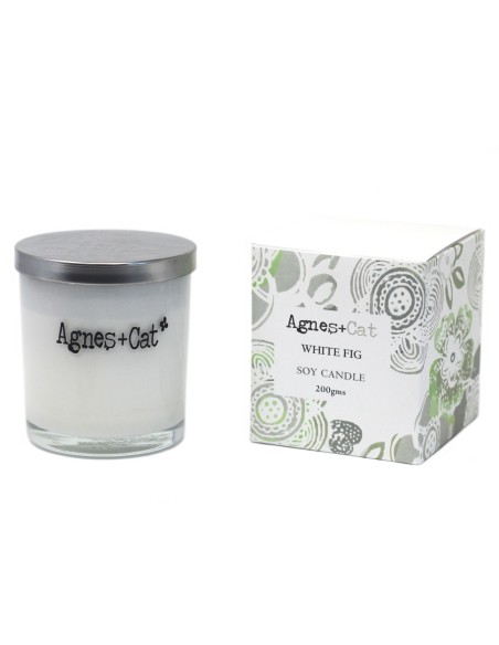Bougie votive parfumée – Figue blanche zen