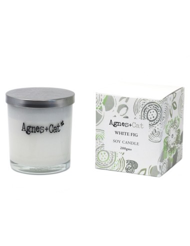 Bougie votive parfumée – Figue blanche zen