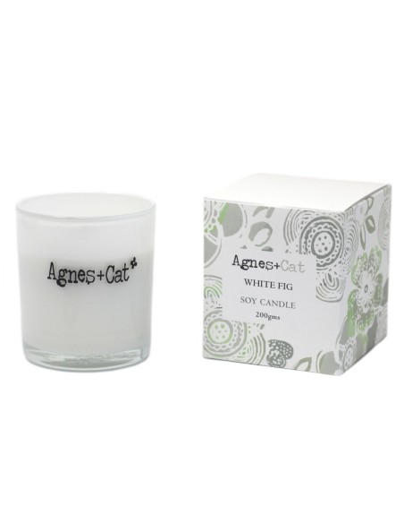 Bougie votive parfumée – Figue blanche zen