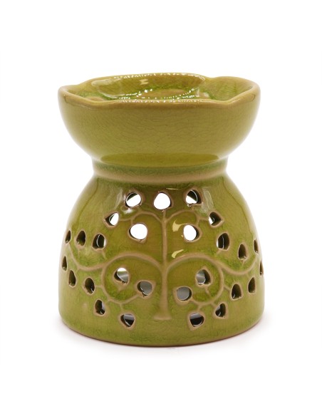 Brûle-parfum Arbre de Vie – Vert lime zen