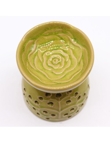 Brûle-parfum Arbre de Vie – Vert lime zen
