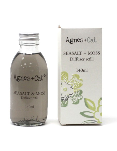 Recharge de diffuseur à bâtonnets – Sel marin & mousse