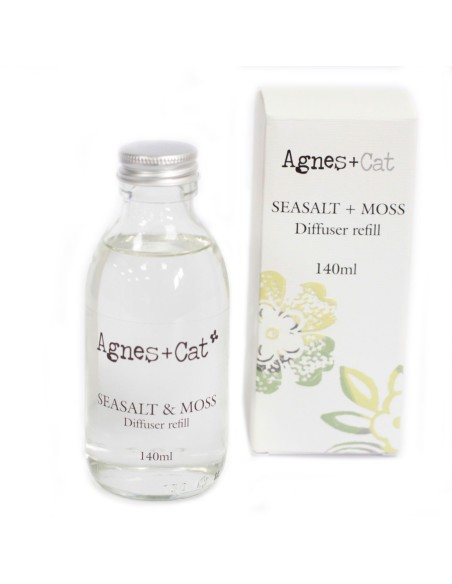Recharge de diffuseur à bâtonnets – Sel marin & mousse