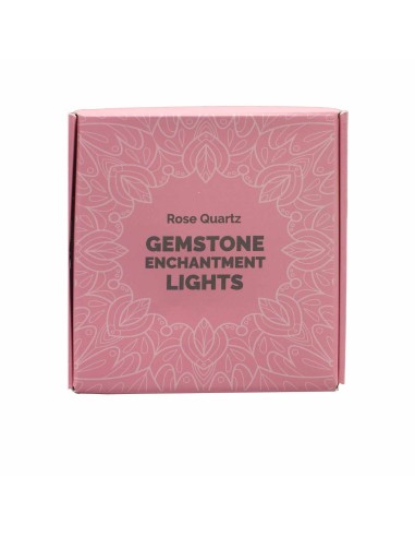 Guirlande de pierres – Quartz rose