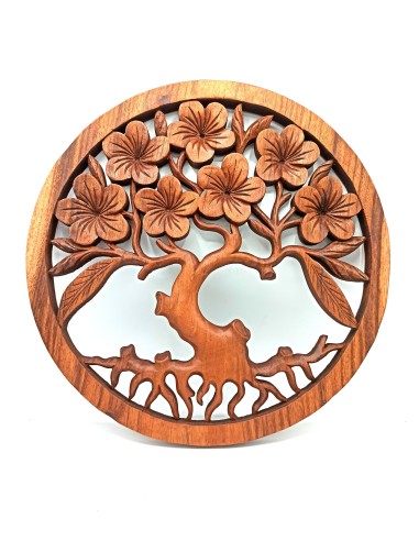Panneau mural Arbre de Vie en bois – Énergie vitale