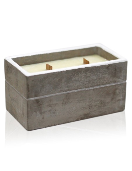 Bougie en pot de béton – Spiced South Sea Lime