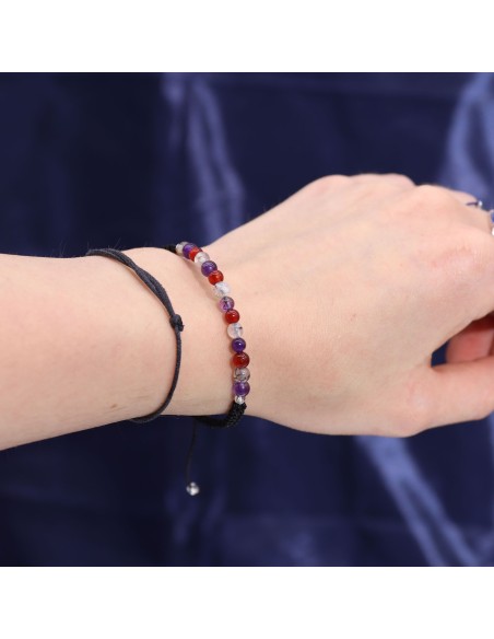 Bougie zodiac en cristal & bracelet – Vierge