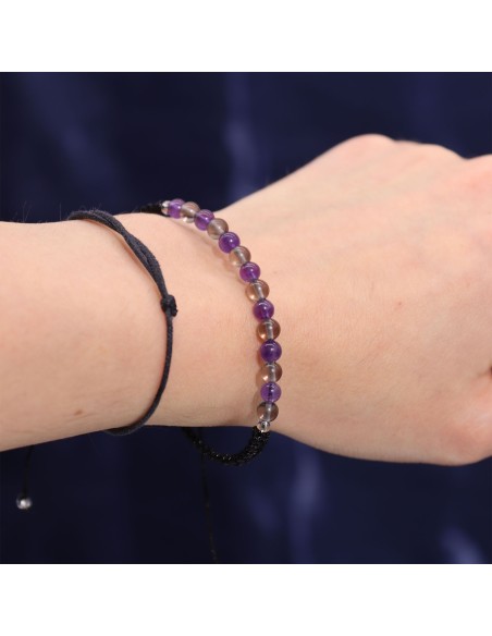 Bougie zodiac en cristal & bracelet – Capricorne