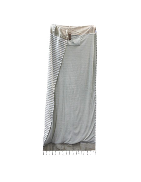 Serviette-paréo en coton – Sable chaud