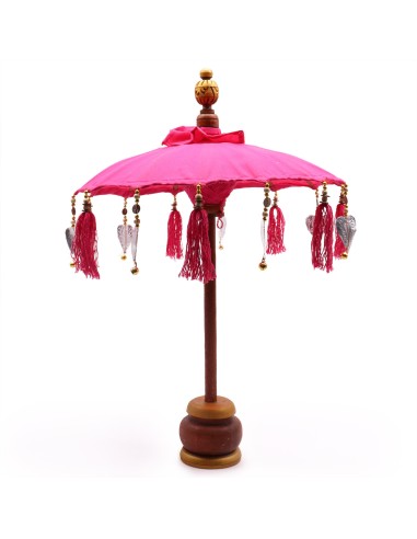 Ombrelle balinaise décorative – Rose doux