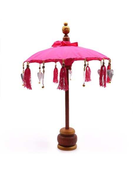 Ombrelle balinaise décorative – Rose doux