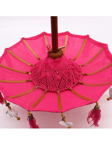 Ombrelle balinaise décorative – Rose doux