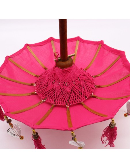 Ombrelle balinaise décorative – Rose doux
