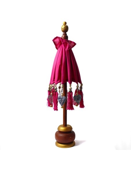 Ombrelle balinaise décorative – Rose doux