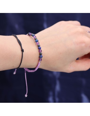 Bougie zodiac en cristal & bracelet – Verseau