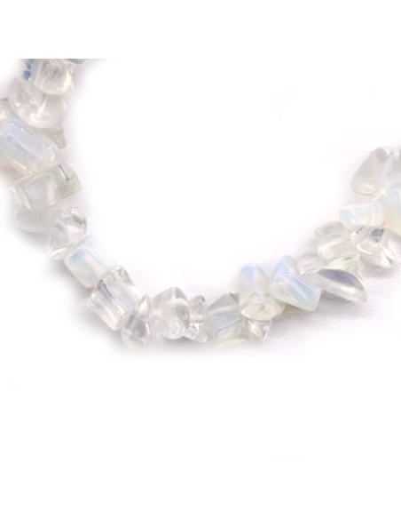 Bracelet fragments d’opalite – Douce lumière