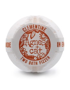 Agnes + Cat – Bombe de bain effervescente «Clémentine»