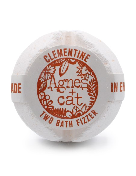 Agnes + Cat – Bombe de bain effervescente «Clémentine»