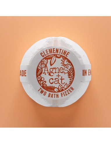 Agnes + Cat – Bombe de bain effervescente «Clémentine»