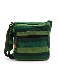 Sac bandoulière du Népal – Vert forêt