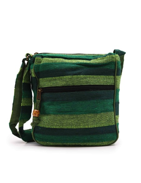 Sac bandoulière du Népal – Vert forêt
