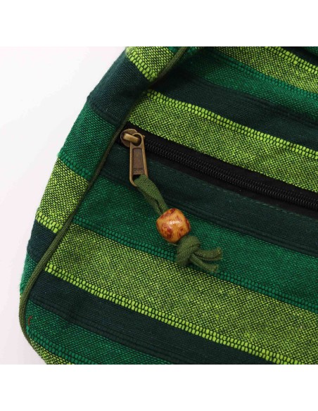 Sac bandoulière du Népal – Vert forêt