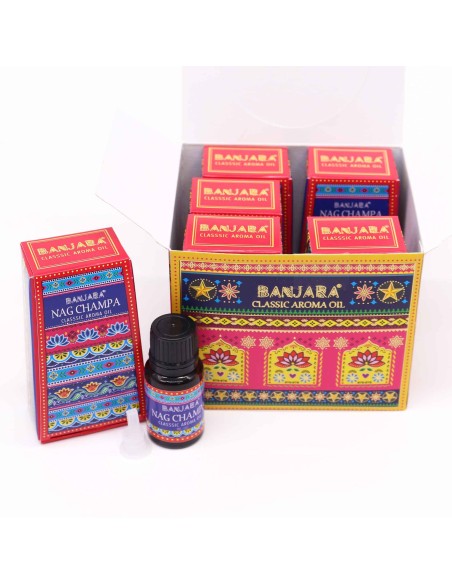 Huile parfumée d’Inde Banjara – Nag Champa