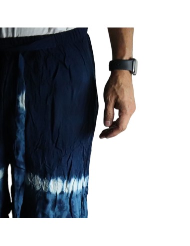 Pantalon d’intérieur style japonais – Turquoise & orange (L)
