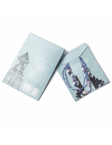 Bracelet temple en corde – Protection & fortune