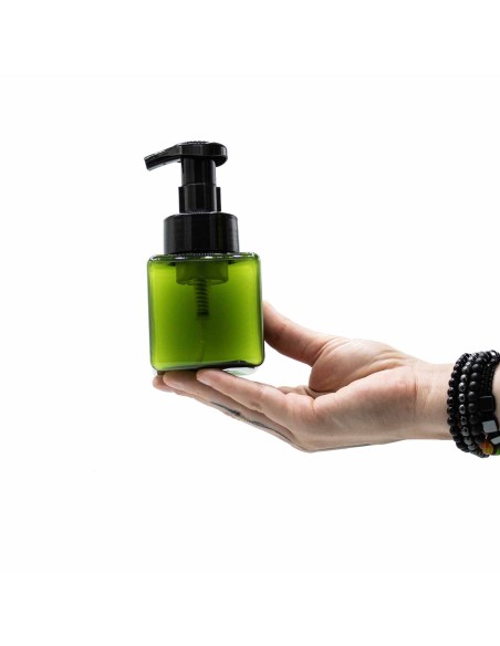 Flacon distributeur de mousse rechargeable – Format squat