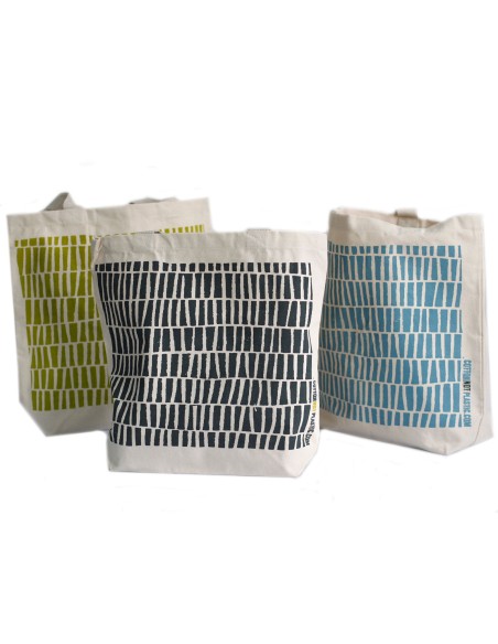 Sac shopper – Motifs intégral (4 designs assortis)